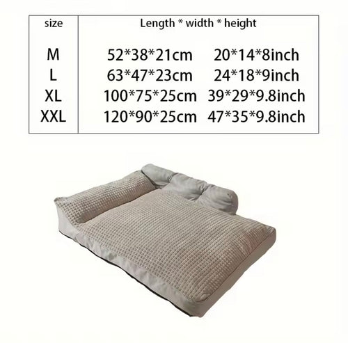 Cozy Winter Pet Bed