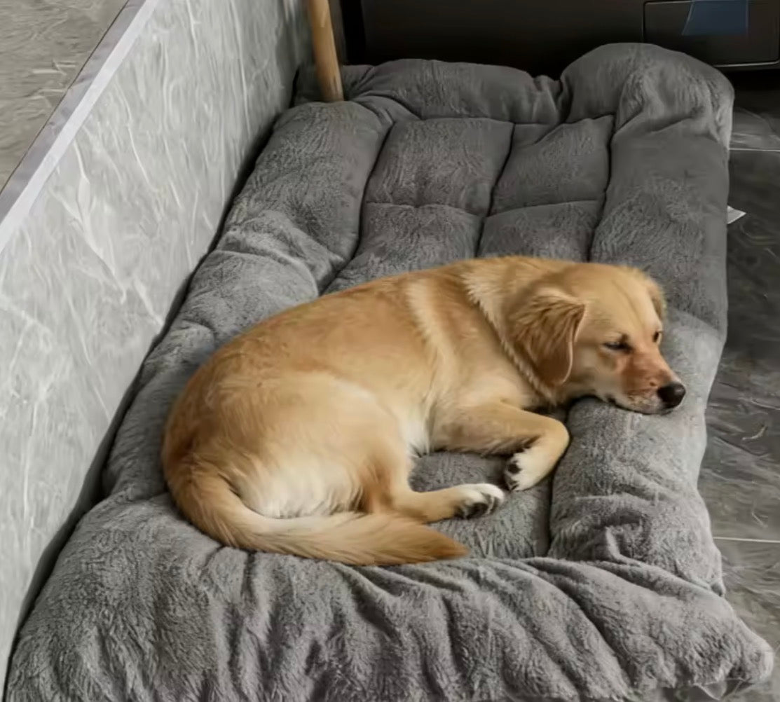 Ultra-Soft Plush Dog Bed