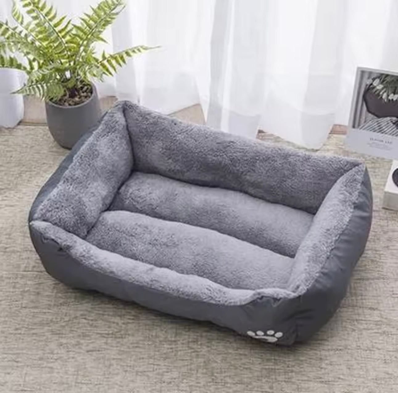 Plush Non-Slip Dog Bed