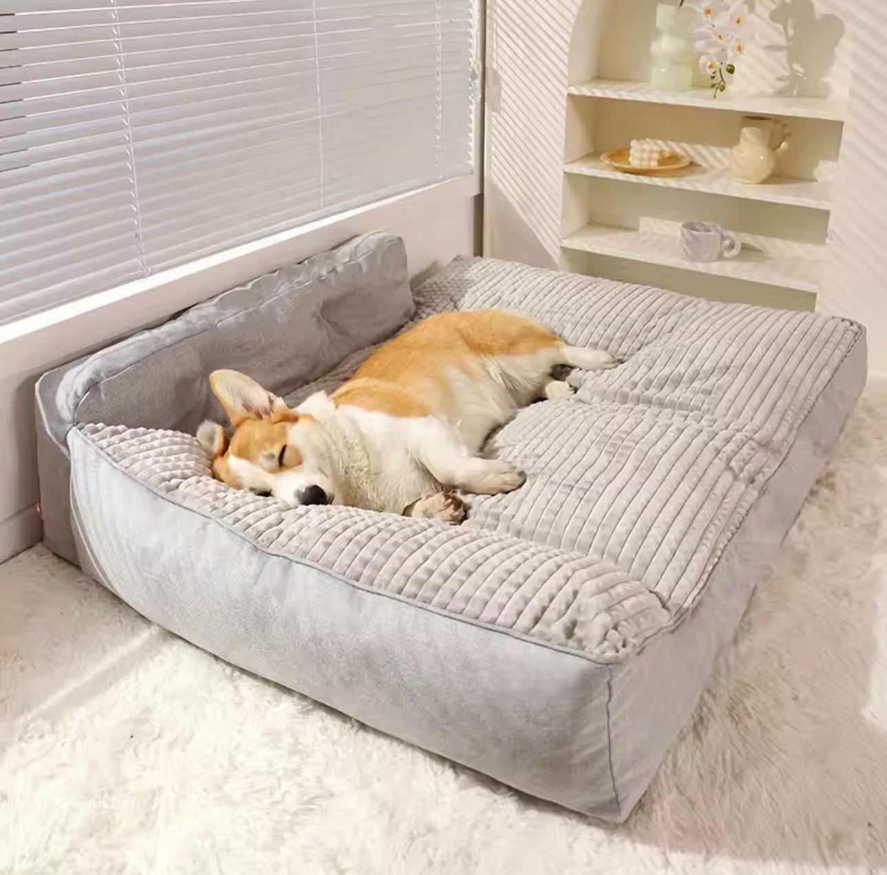 Cozy Winter Pet Bed